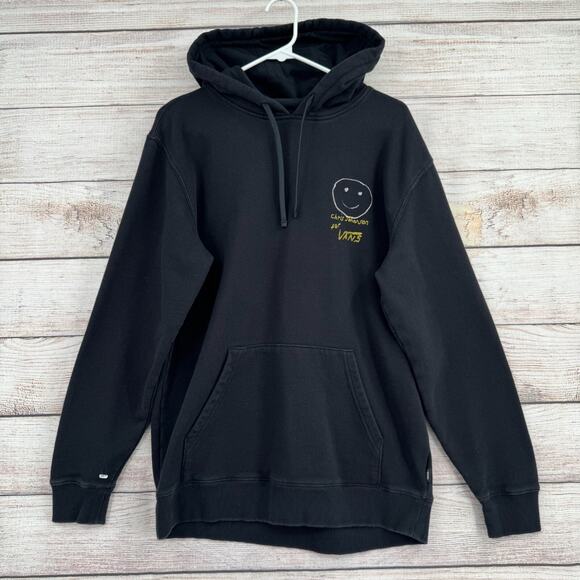 Vans x Chris Johnson Hoodie Sweatshirt Adult Size Medium Black - Picture 1 of 13